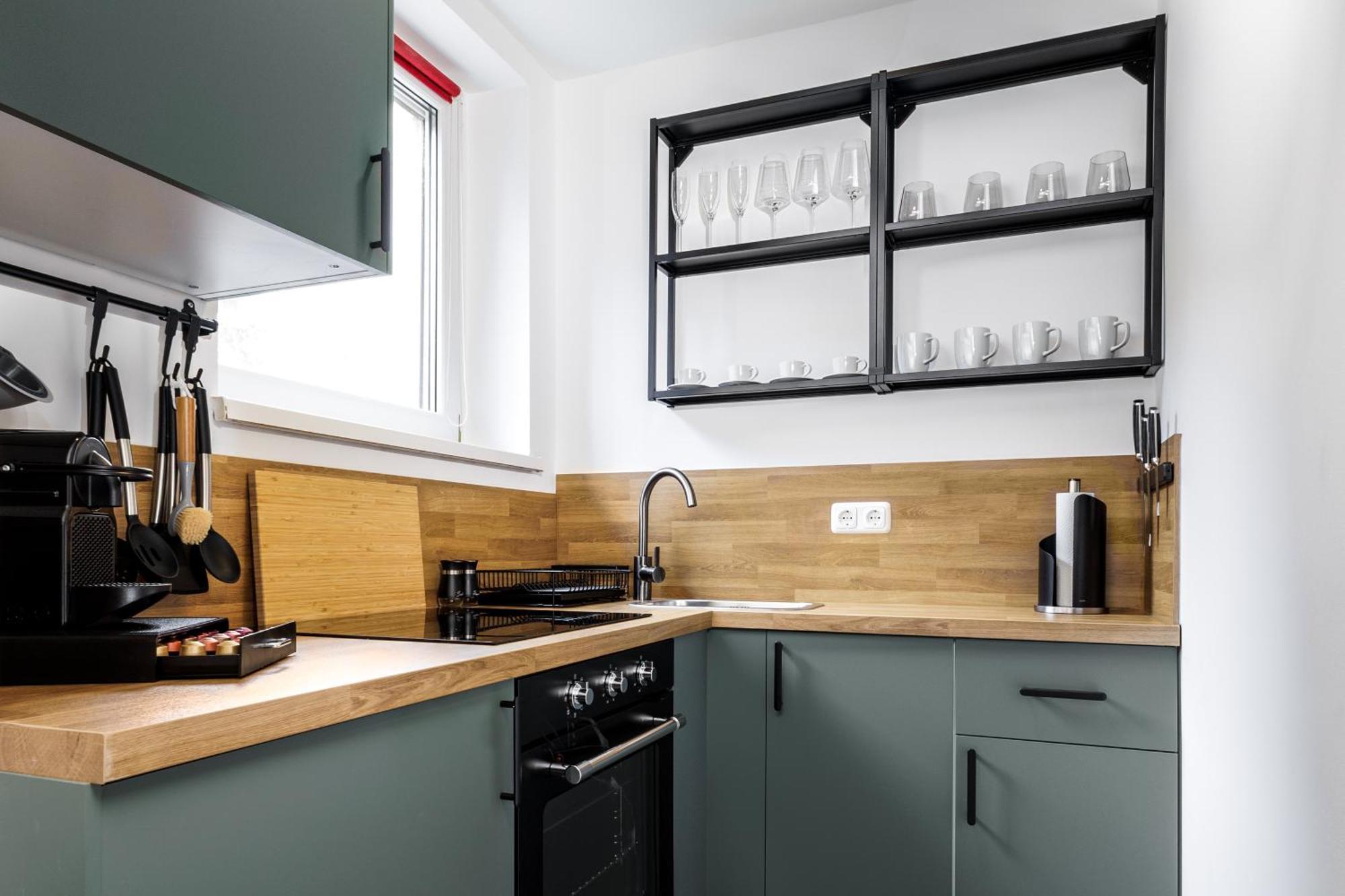 Design-Apartment In Linz Mit Netflix & Balkon 외부 사진